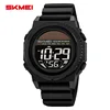 SKMEI 2358 Luxury LED Display Military Waterproof Mens Digital Wristwatch Sport Electronic Watch for Men Shockproof Montre Homme