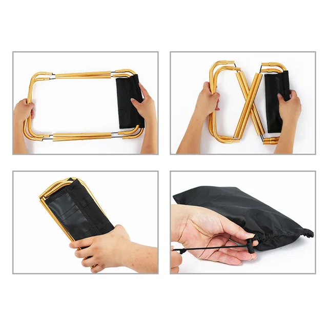 편안함과 휴대성을 갖춘 야외 활동에 필수적인 접이식 소형 의자