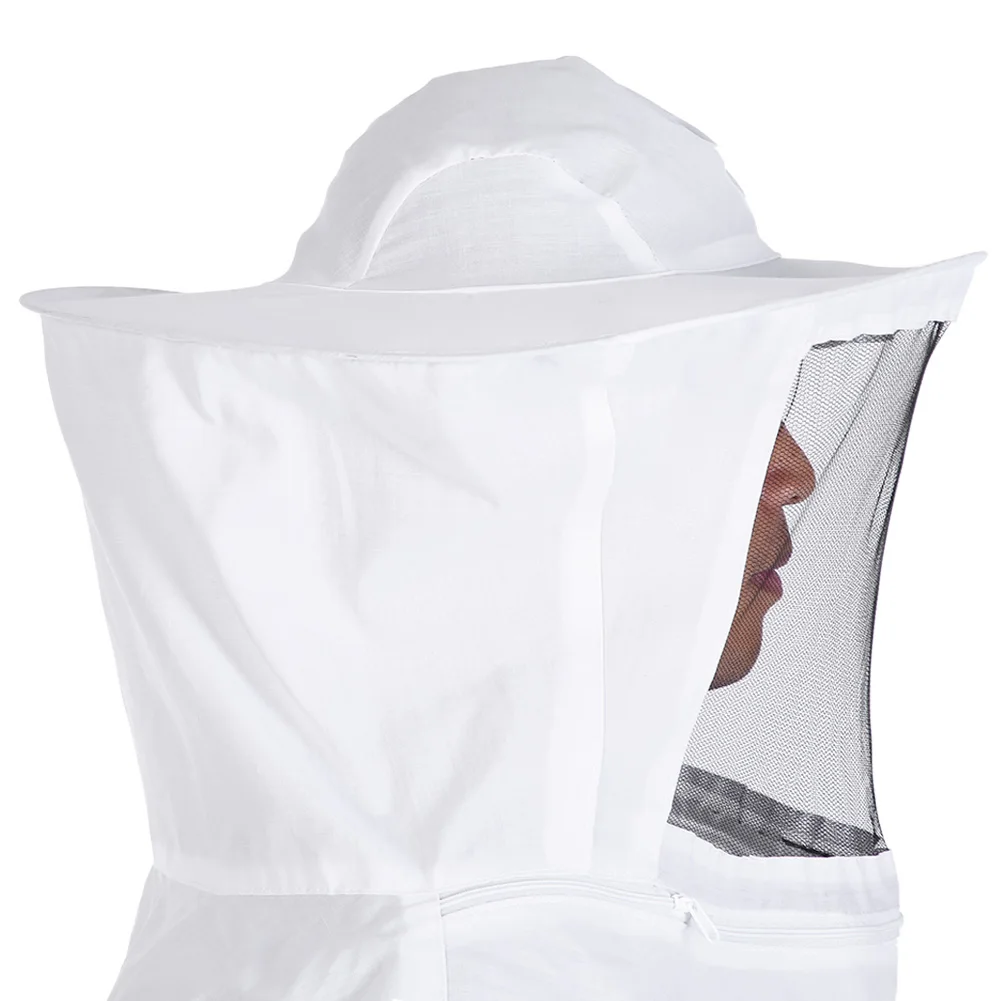 Professional Beekeeping Protective Jacket Suit Bee Keeping Beekeeper Equipment protective split bee suit hat Clothing beekeeping suit beekeeping clothing