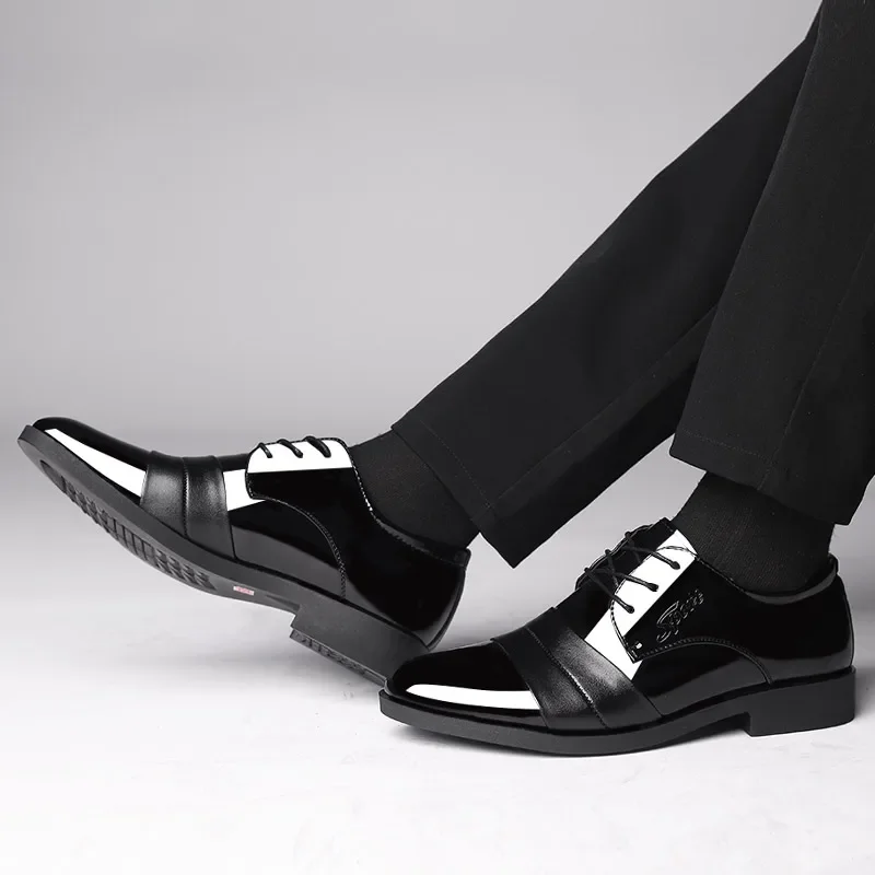 Business Men's Formal Shoes Official Leather Casual Social Shoe Male men dress shoes