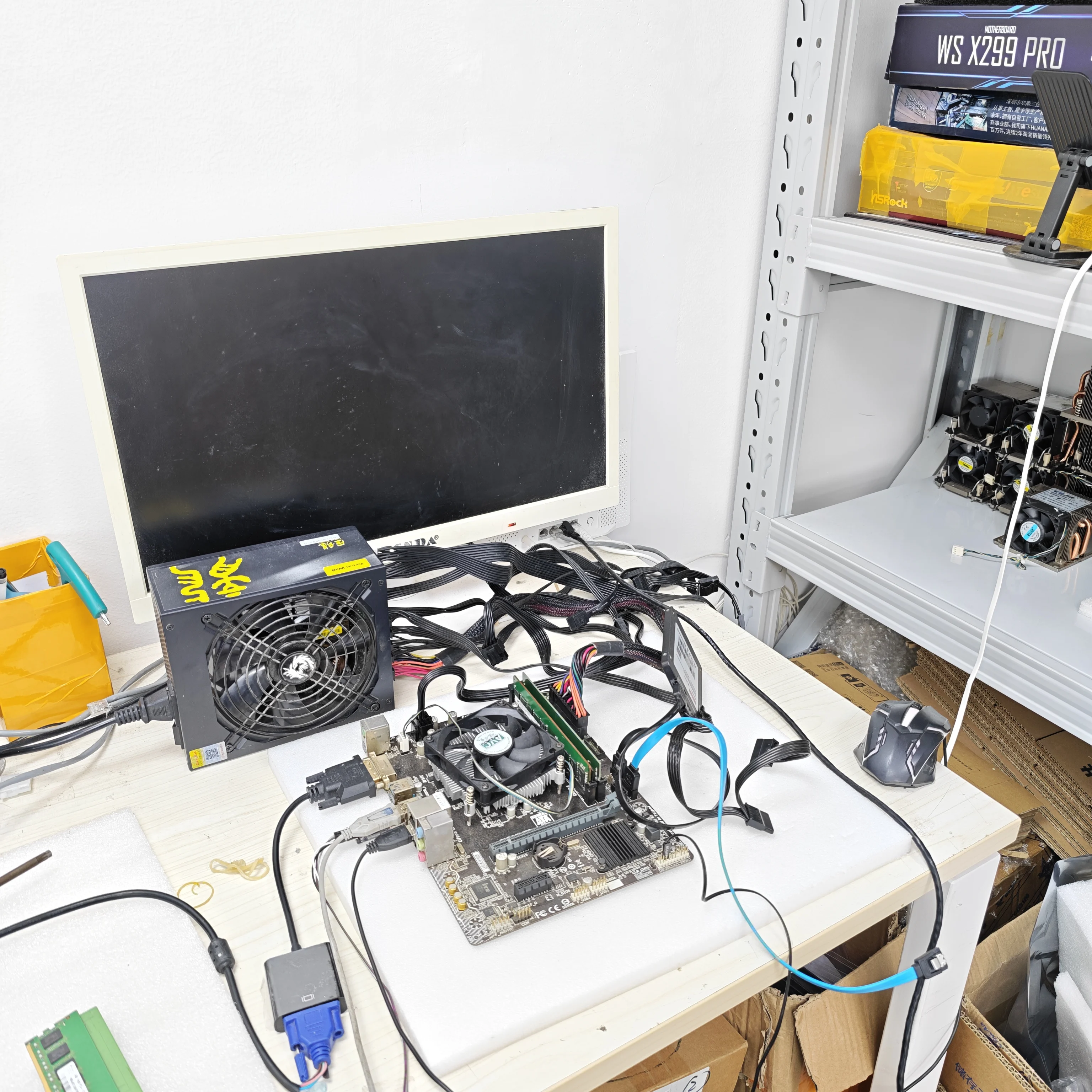 003 H11DSI Rev 2.0 마더보드 + 2개 EPYC 7402 7452 7F32 7352 7302 7282 7272 7262 7252 7D12 16채널 메모리 RAM DDR4