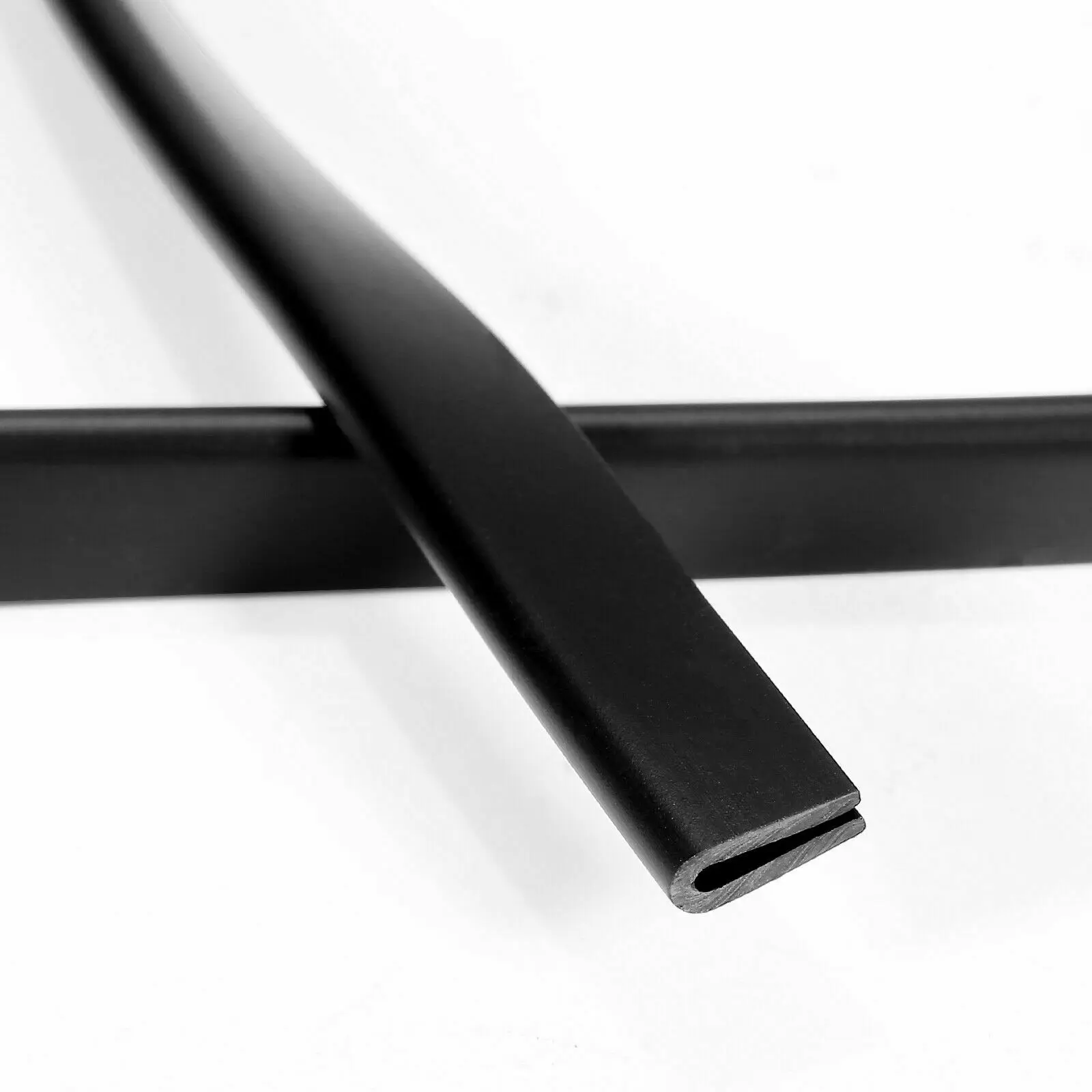 QUARKZMAN 2 Pezzi Profilo Di Protezione A U, Lunghezza 18ft, Guarnizione In Gomma Per Bordi, Adatta Per Spessori Di 0.5-1mm, (5/32" L X 5/16" A) Nero - Foto 10