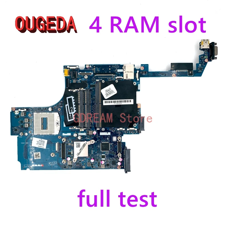 

Материнская плата OUGEDA для ноутбука HP ZBOOK 15 G1 series, 734304-001, 734304-601, 734304-501, с 4 слотами RAM