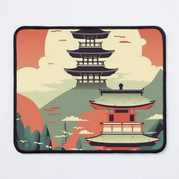 Tokyo Japan Vintage Poster Mouse Pad Mens Desk Mat Printing Table Mousepad Gamer Play Keyboard Pc Computer Gaming Carpet Anime