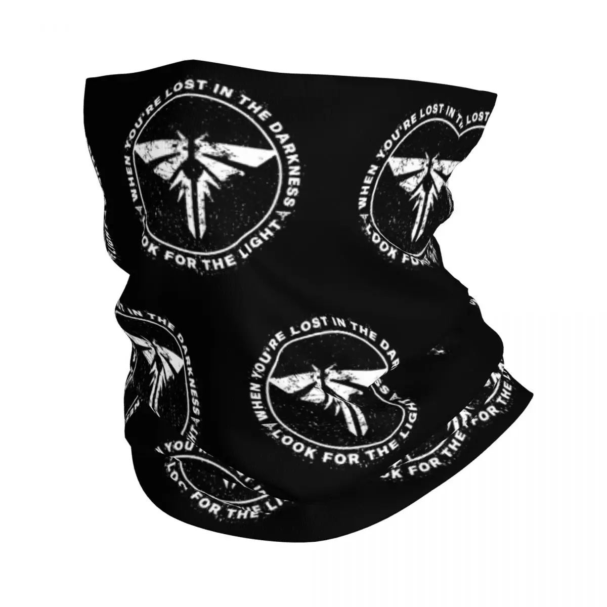 

TLOU The Last Of Us Bandana Neck Gaiter Printed Look for the Light Wrap Scarf Warm Balaclava Running Unisex Adult All Season