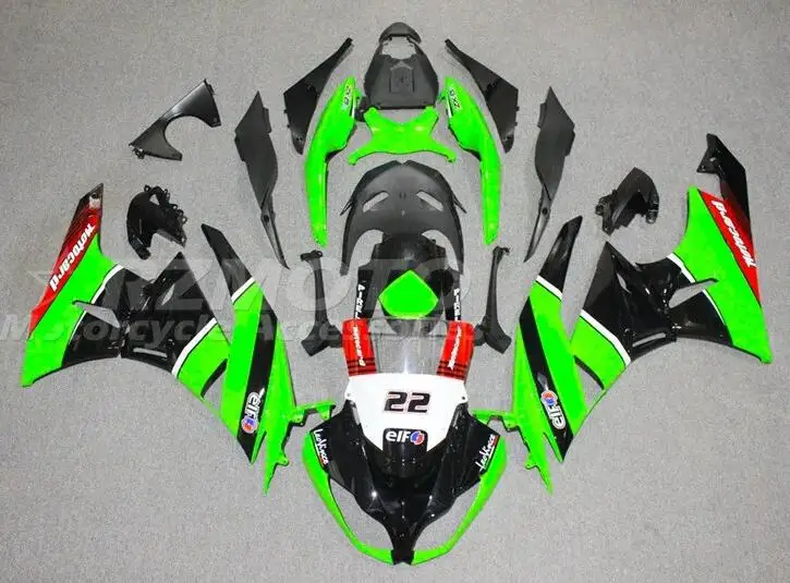 

4Gifts New ABS Motorcycle Fairings Kit Fit For KAWASAKI ZX6R 636 2009 2010 2011 2012 09 10 11 12 Bodywork Set Custom 22
