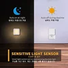 Mini LED Night Lights Plug in Light Dimmable Lamps Energy Saving Square Lamp Under Cabinet Light Kitchen Living Room Aisle WC 3