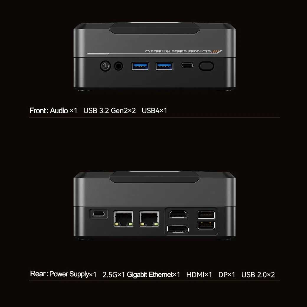 SZBOX Ryzen 7 7840HS/8845HS Mini PC DDR5 5600MHz 32GB 1TB