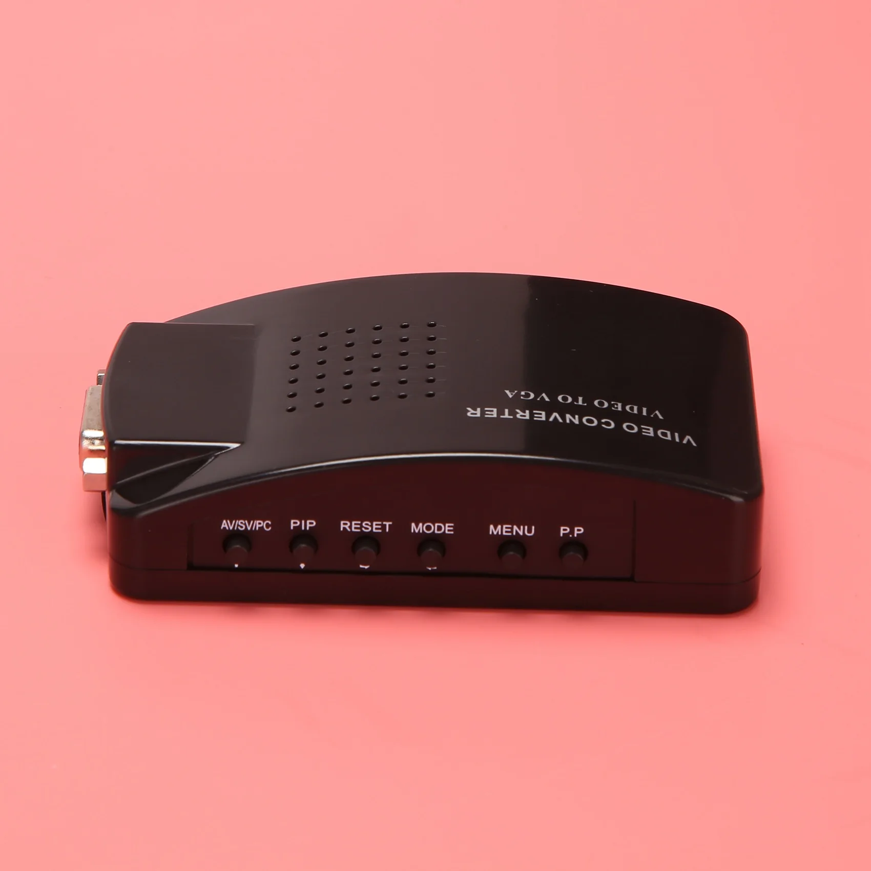 DVI VGA Adapter AV to VGA Adapter RCA VGA Converter PC RCA Composite S-Video AV Input to PC LCD Output Converter Switch Box
