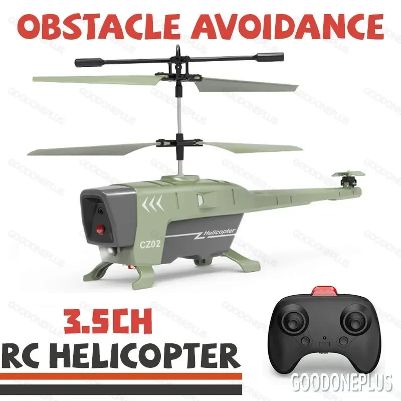 Rc Helicopter 3.5Ch 2.5Ch Rc Plane 2.4G Rc Helicopters for Adults Obstacle Avoidance Electric Airplane Flying Toys for Boys