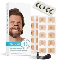 15Pairs Magnetic Nasal Strips Nasal Breathing Dilators Kits Increase Air Intake Improve Sleeping Reduce Snoring for Nighttime 1