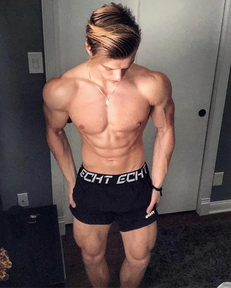 2024 New Men Running Bodybuilding Shorts Man Summer Gyms Workout shorts Male Breathable Quick Dry Sportswear Jogger Beach Shorts 3