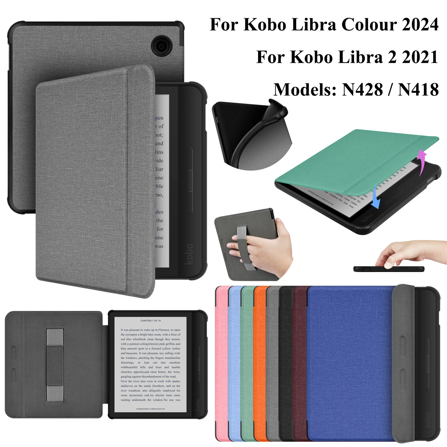 Kobo Libra 2 Colour タブレット + ケース & ペン Kobo Libra 2 Colour
