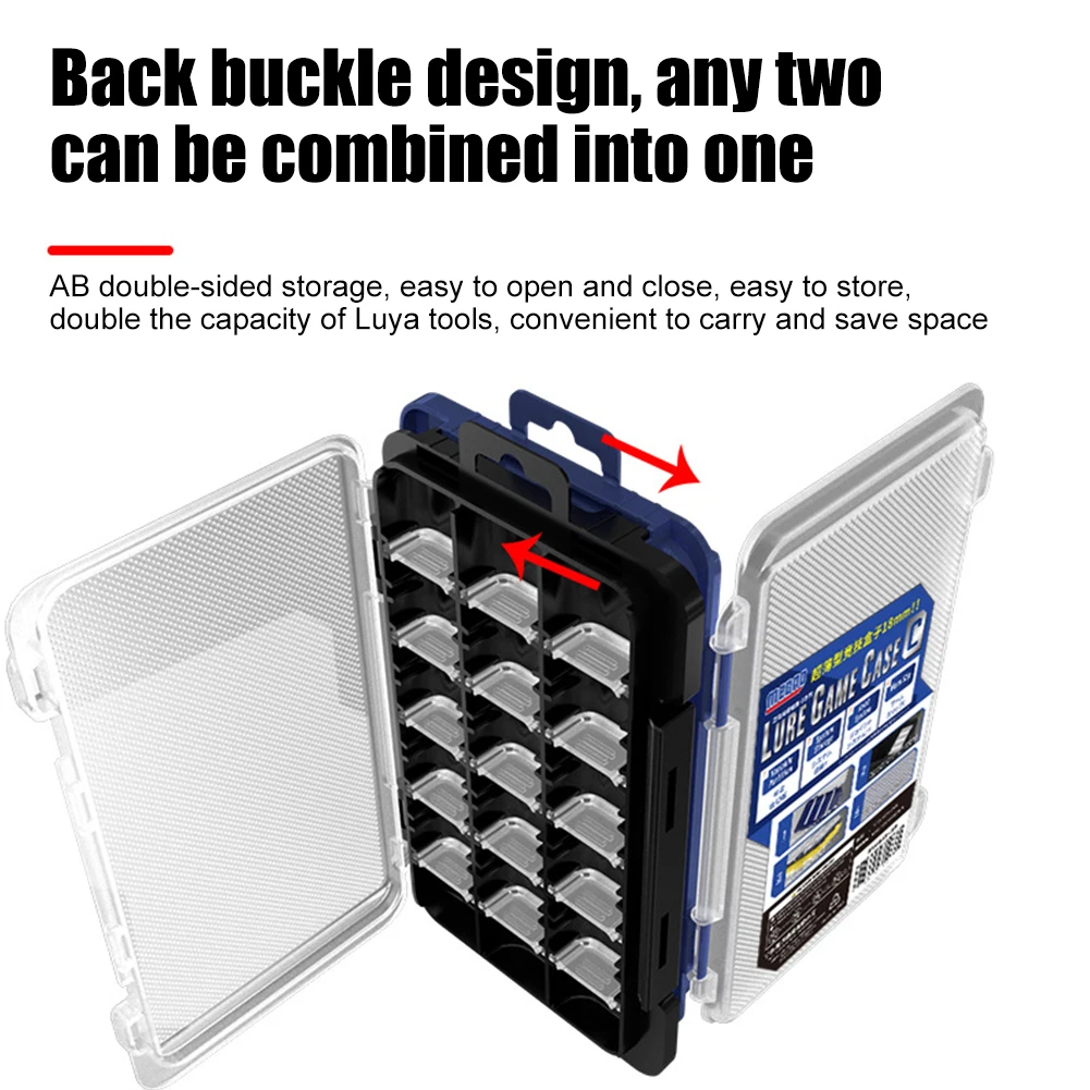 Double-Sided Fishing Tackle Box 3