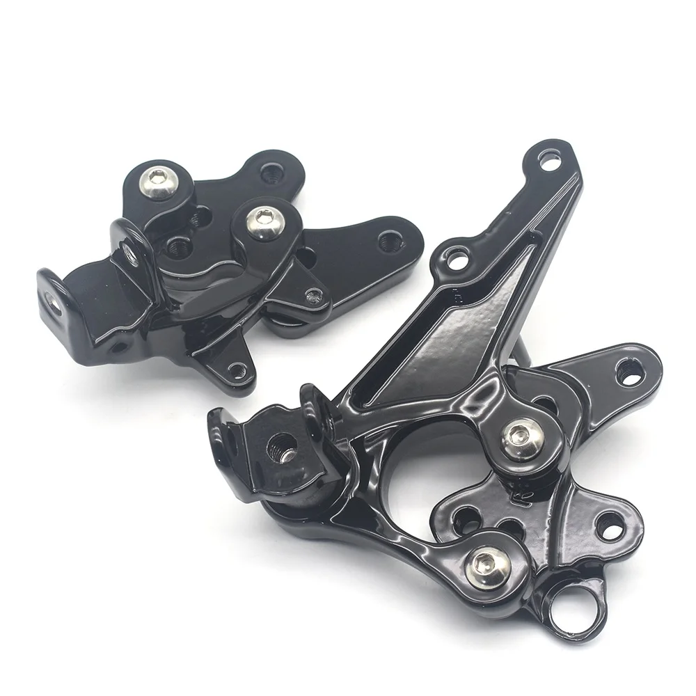Motorcycle motorcycle accessories motorcycle footrests Front Foot Pegs Footrest Bracket For Suzuki GSXR600 GSXR750 GSXR 600 750 2011- GSXR1000 GSX-R 1000 2009-