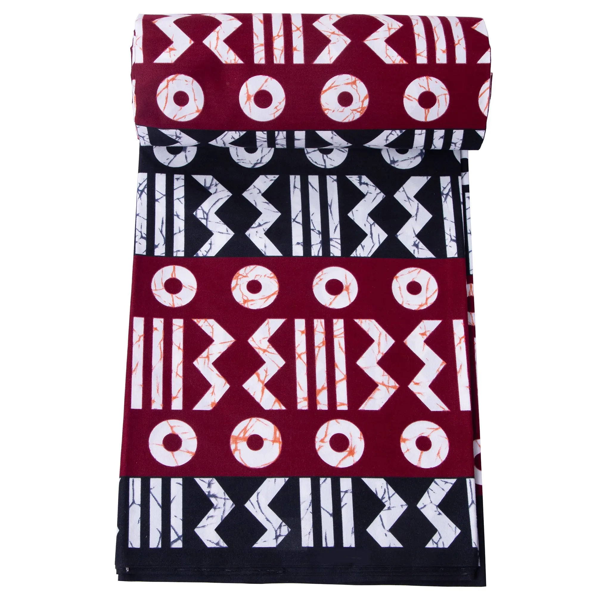 African Wax Fabric Nigeria Ankara Block Prints Batik Sewing Cloth