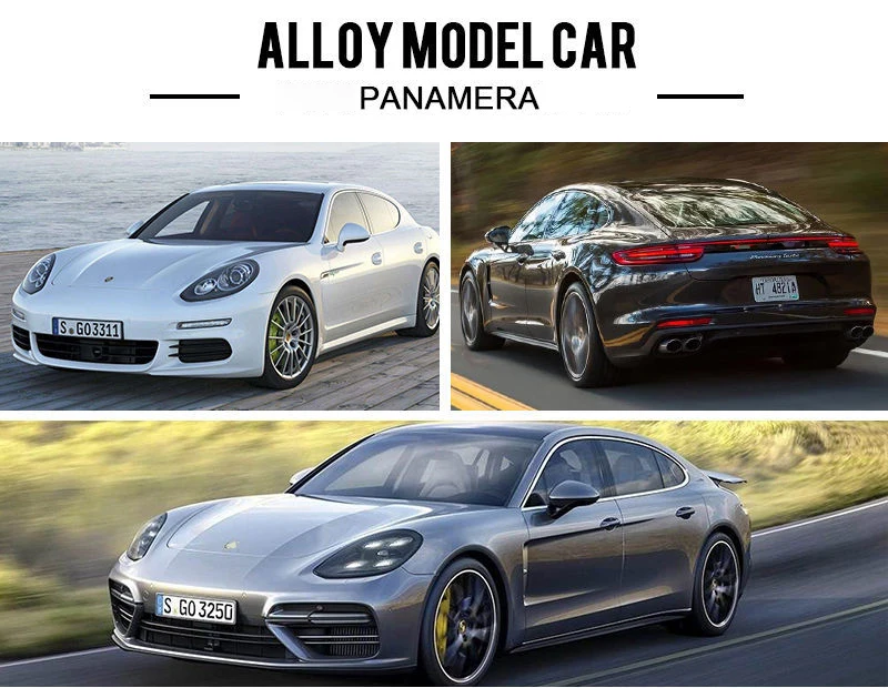 New 1:24 Porsches Panamera Alloy Car Model Diecasts Toy Vehicles Toy Cars Sound And Light Kid Toys For Children Gifts Boy Toy|