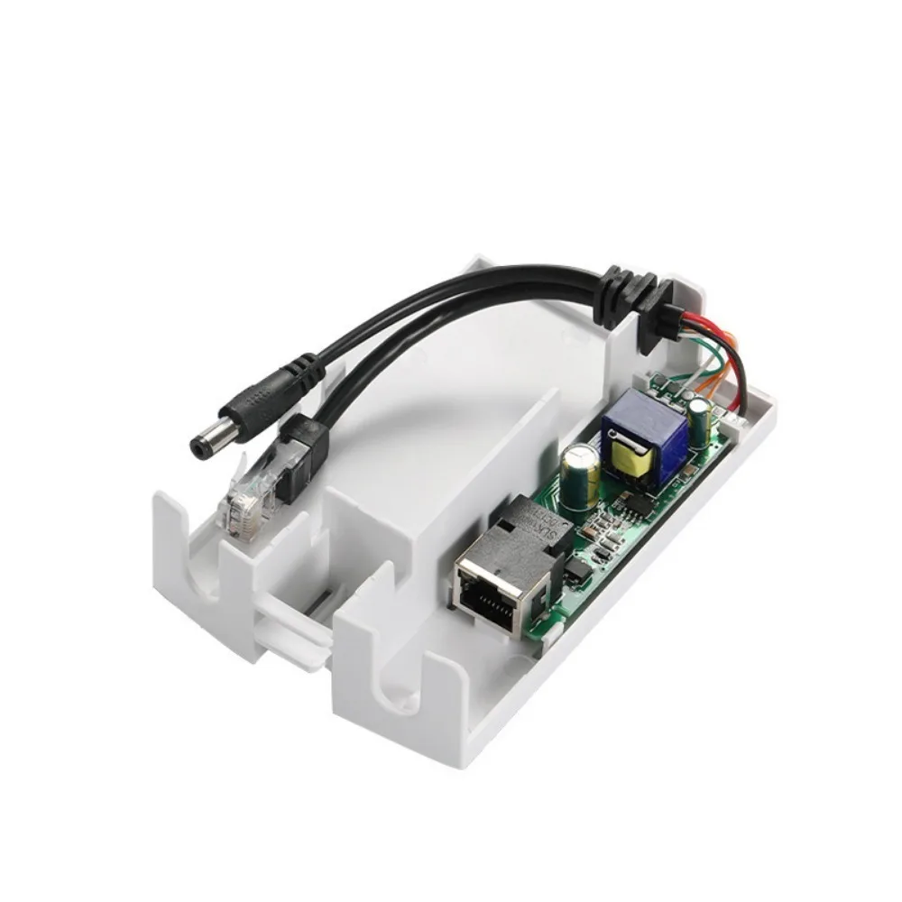 HUI-Tenda IP ī޶  POE ø , ̴ DC 44-57V Է, DC12V 1A , 10/100Mpbs   ġ