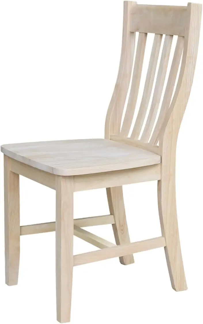 Concepts Pair of Cafe Chairs, Unfinished