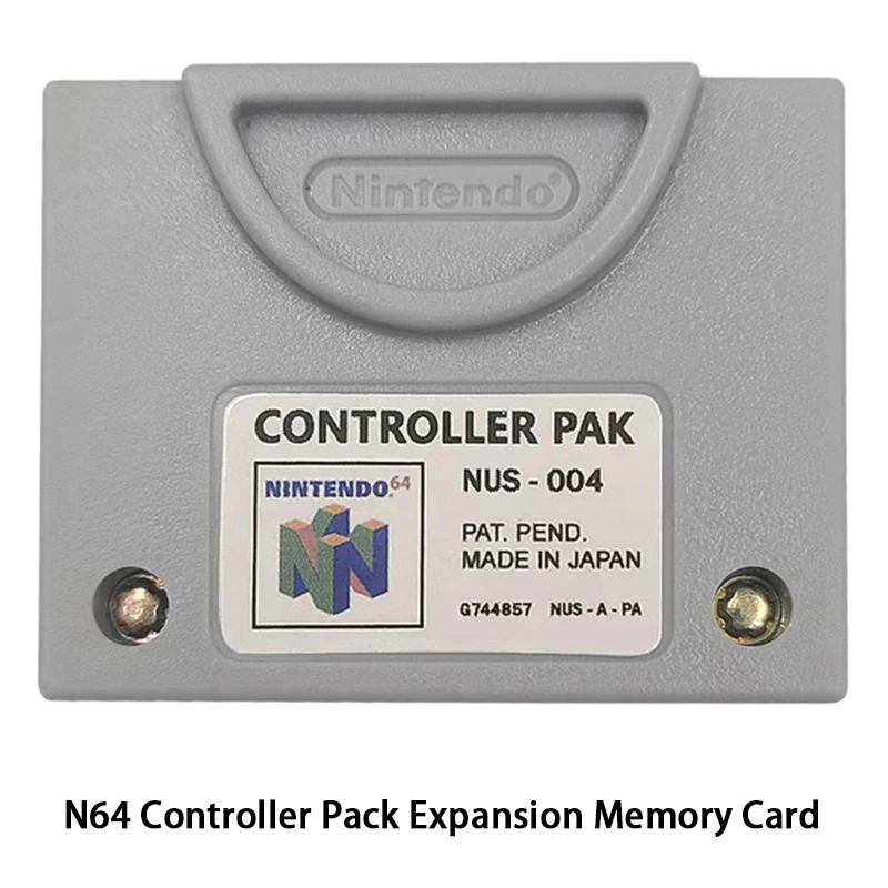 

1Pc Memory Card Nintendo 64 Controller N64 Controller Pack Expansion Memory Card 2023 New