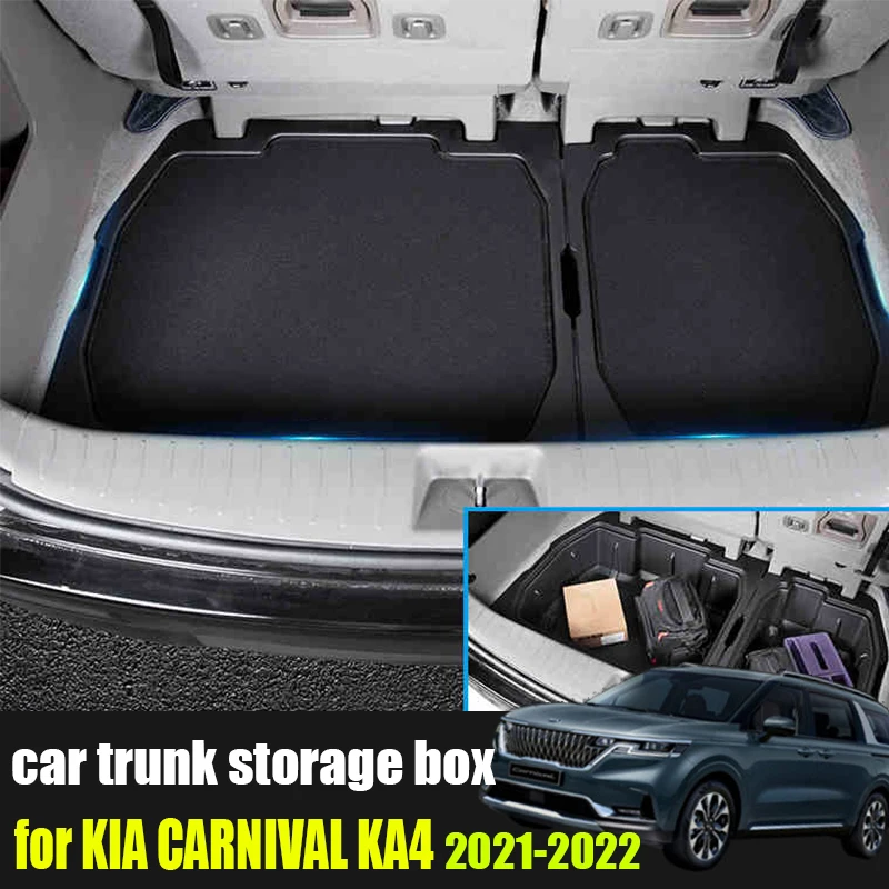

Ящик для хранения багажника автомобиля для Kia Carnival Sedona KA4 2021 2022