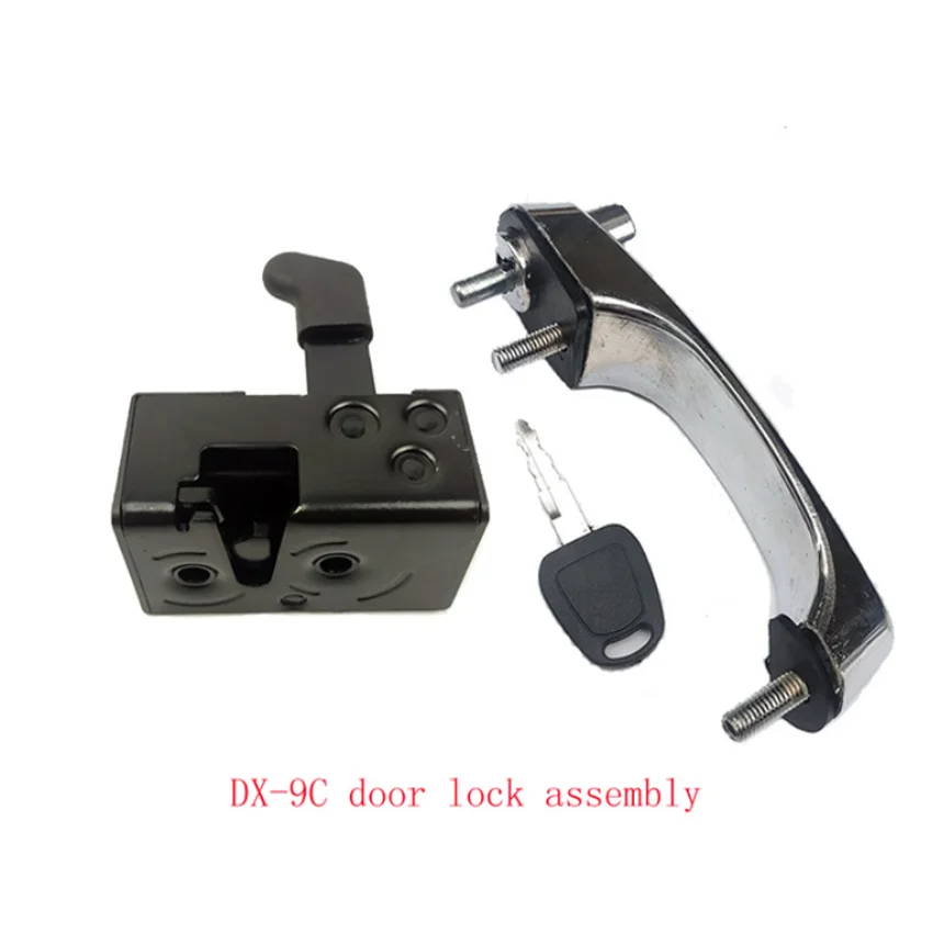 Uitable For Doosan Daewoo Excavator DX55-9C DX60-9C Cab Lock Block Inside And Outside Handle Door Lock Assembly NEW