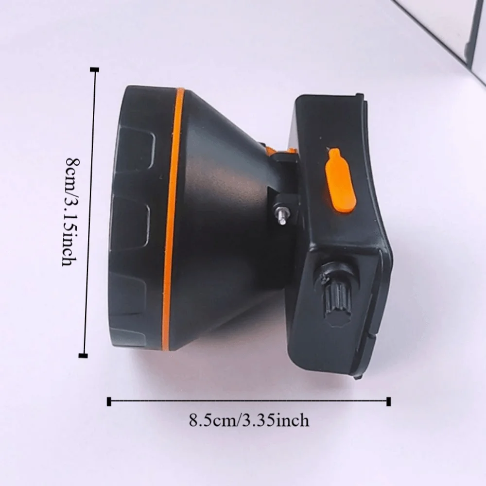 Portable Ultra Bright LED Headlights High Power Wearable Fishing Head Lamp Waterproof Head-mounted Camping Light Outdoor