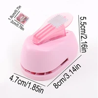Stamp Shaped Paper Punch, Portable Hole Puncher for Crafts, Scrapbooking Supplies, DIY Card Making & Paper Crafting Tool 2