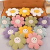Korean Flower Throw Pillows Sun Smiling Face Cushion Sofa Car Sit Bedside Backrest Decorative Lovely Floor Seat Mat Office Chair 6