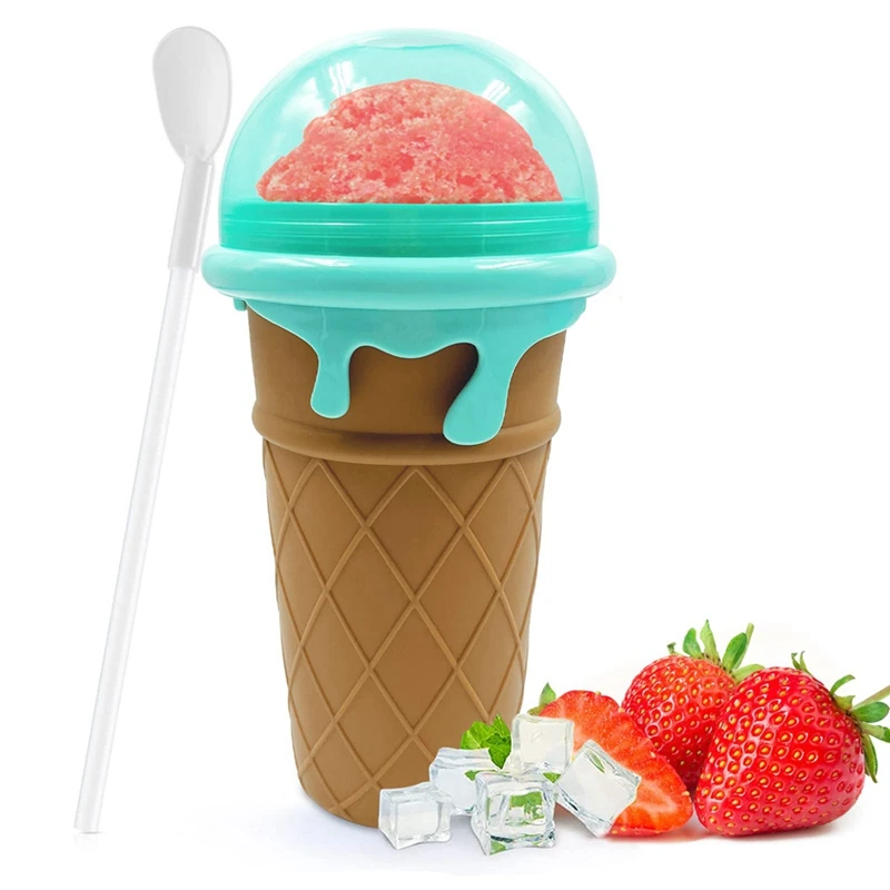 Slushy Maker Cup Slushie Cup Magics Freeze Squeeze Ice Cup Summer Smoothies Slushie Cups Ice Cream Maker Per La Casa