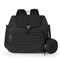 Large Capacity Mom Backpack Fashion Backpack For Mothers Baby Stroller Hanging Bag Mommy Totes Outdoor Travel Backpack 1