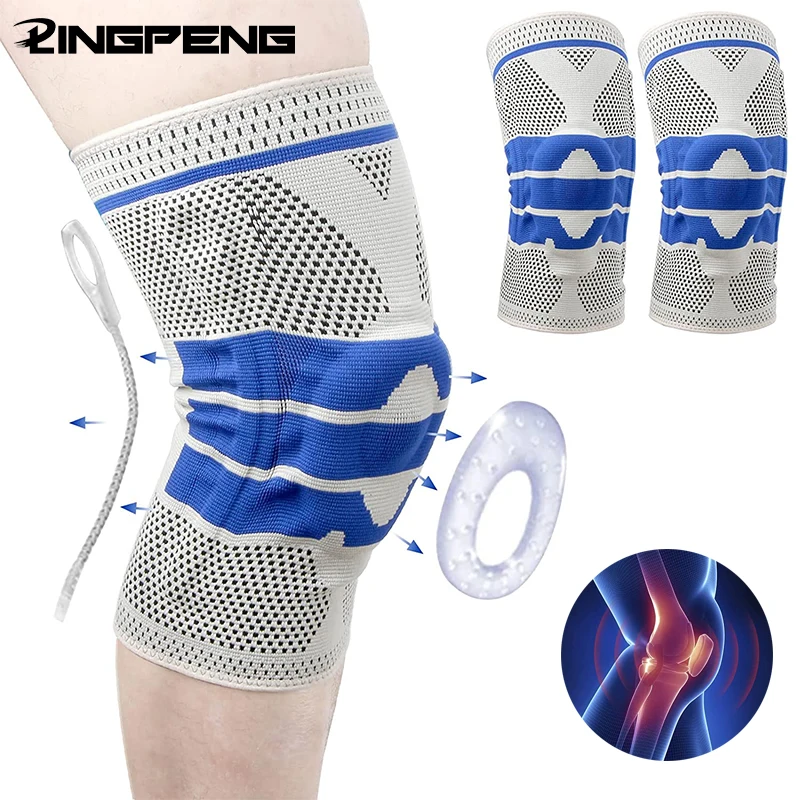 KnieBracesKniePijnMetPatellaGelPadSideStabilisatorenVoorMannenVrouwenKnie