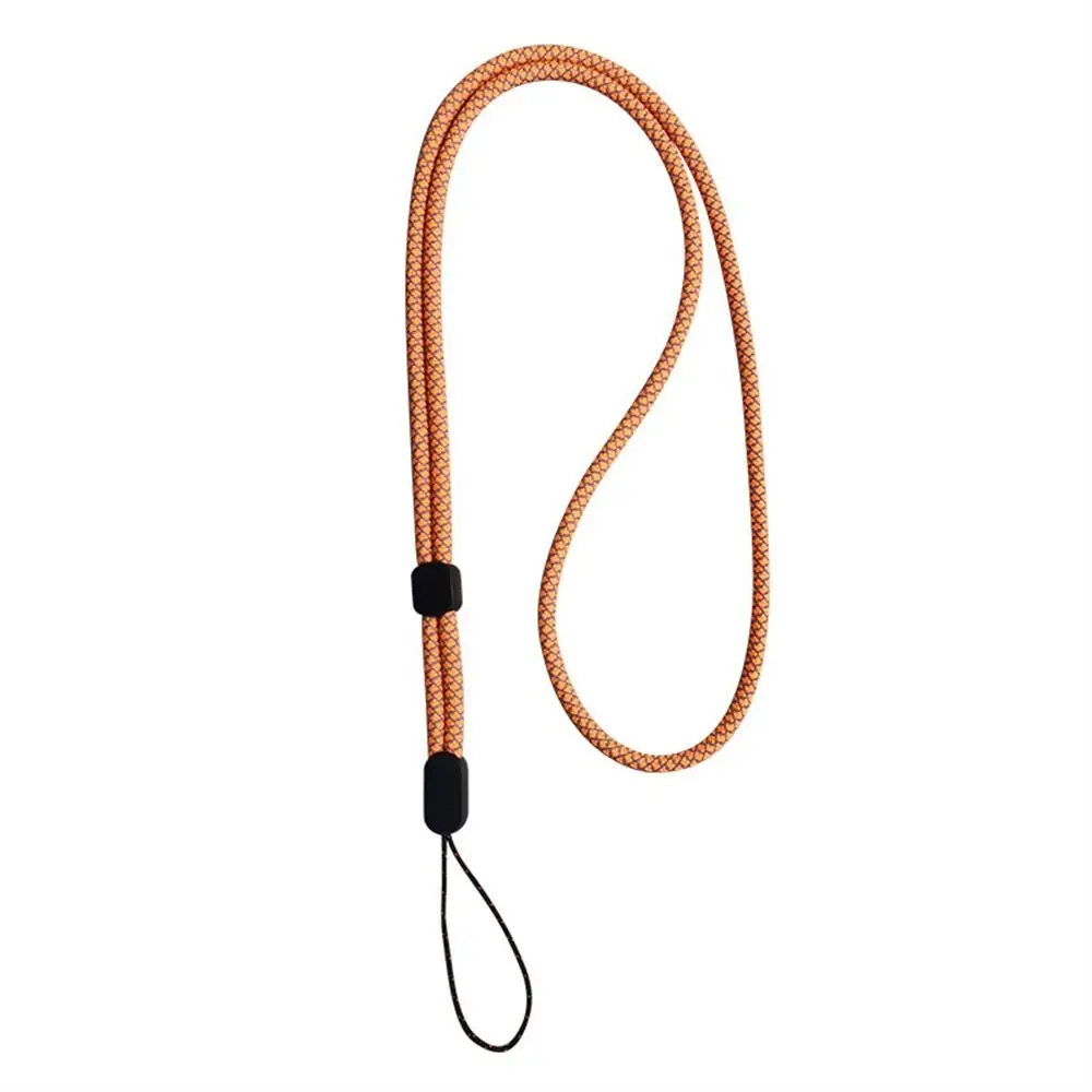 Adjustable Nylon Cell Phone Lanyard with Key Strap
