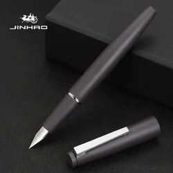 Jinhao Elegant EF Nib Fountain Pen - 0.3mm (Silver-Gray)