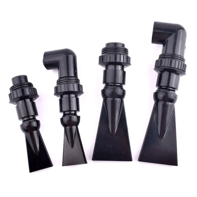 1Pc Adjustable Water Outlet Fittings for Fish Tank Aquarium Pump Nozzle Duckbilled Sprinkler 360&deg; Rotation Return Pipe, aquarium accessories