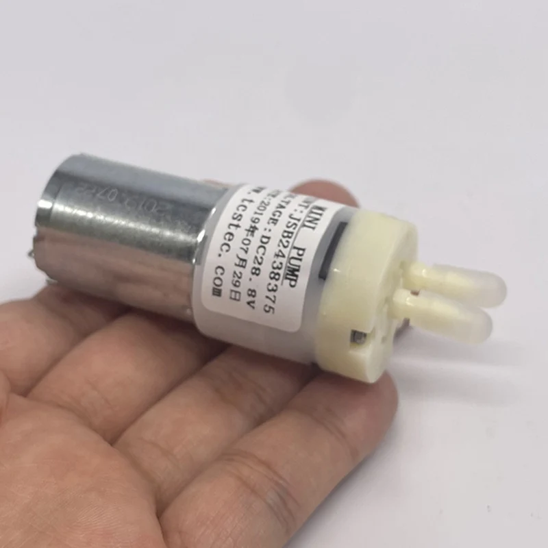 Air Pump and Liquid Transfer Pump JSB2438 Mini 370 Air Water Pump DC 24V-30V for Experimental Sampling