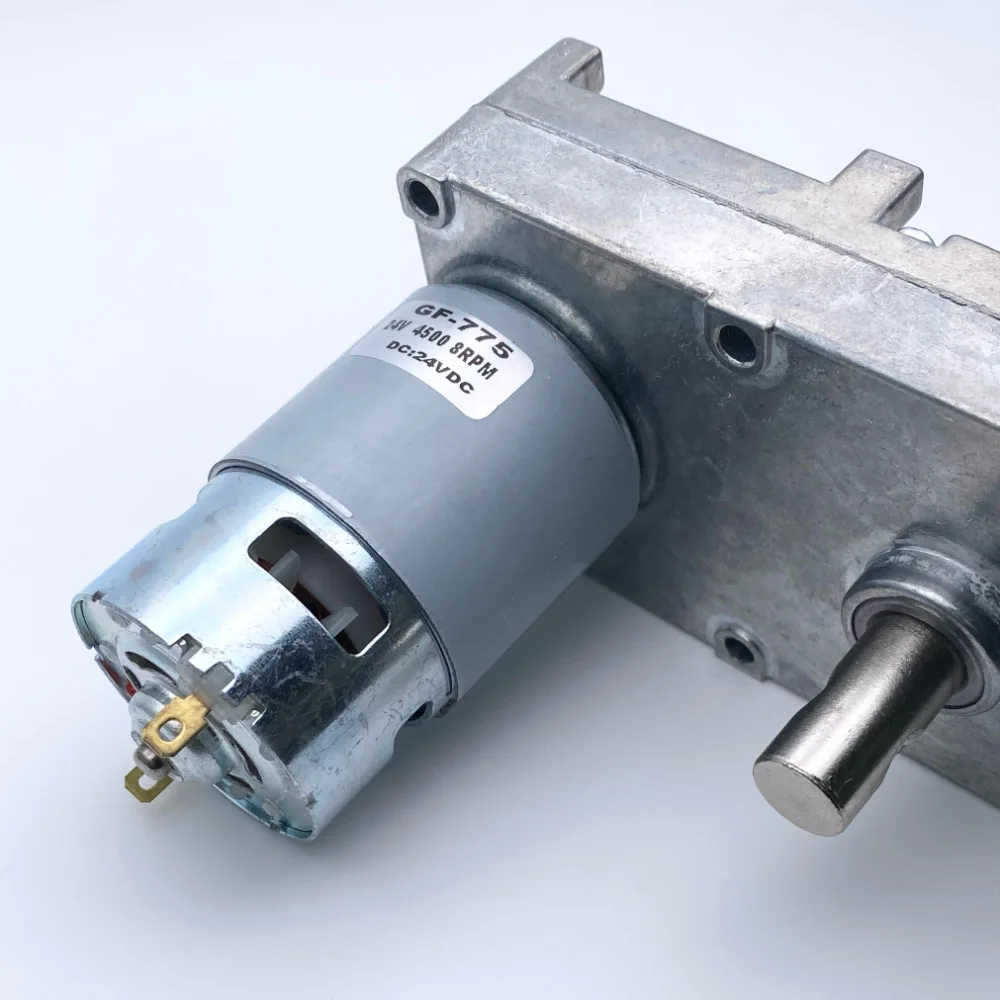 GF-775 Super Torque DC Gear Reducer Motor 6V 12V 24V Double