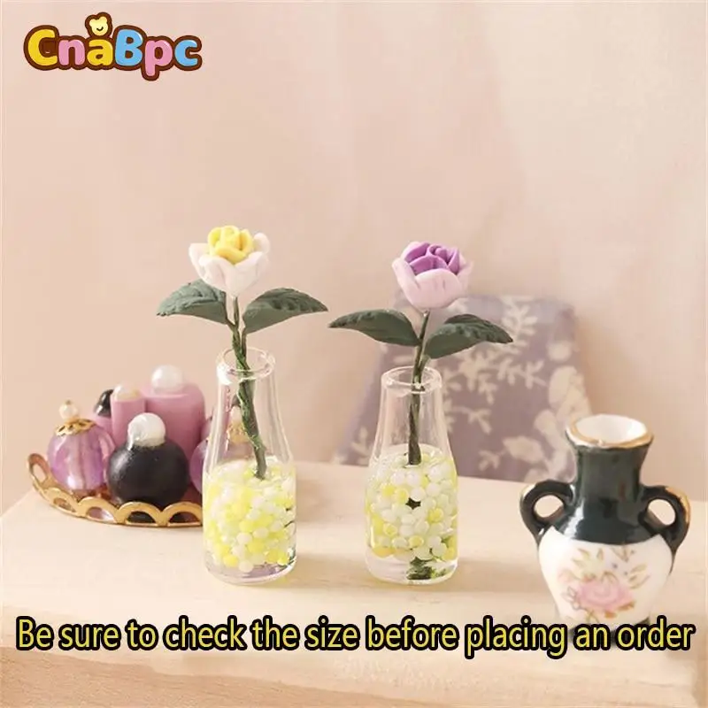 

Мини-ваза для кукольного домика, 1:12