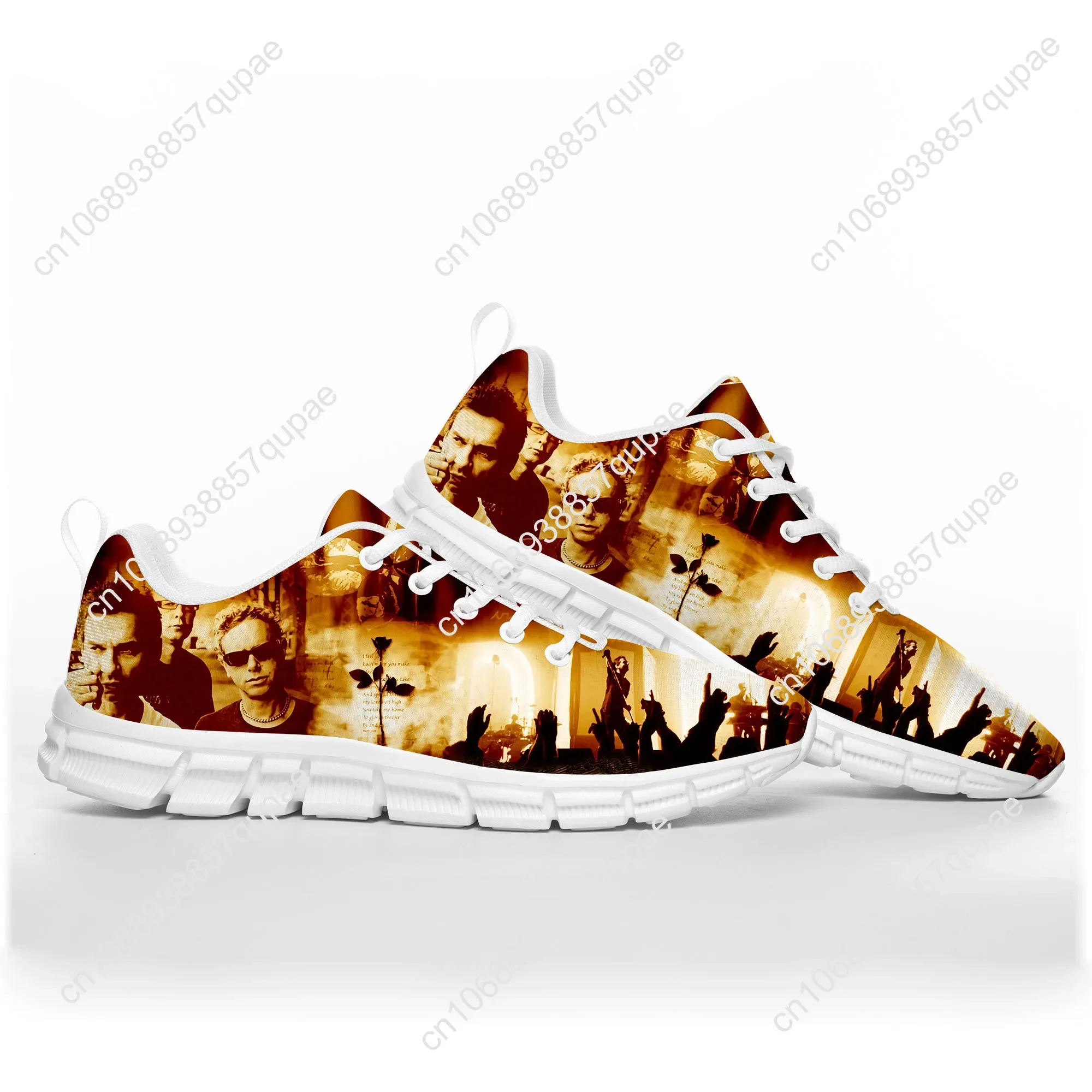 D-Depeche R-Rock Band Mode Sports Shoe Men Women Teenager Kids Sneakers Violator Pattern Casual Custom Couple High Quality Shoes