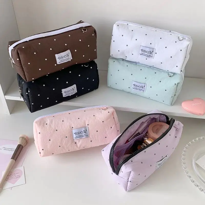 Elegant Solid Color Large Capacity Stationery and Makeup Organizer