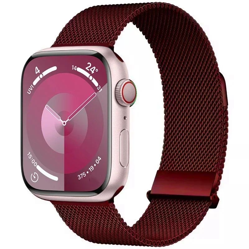 Sleek Magnetic Metal Strap for Apple Watch - Premium Wristband Replacement