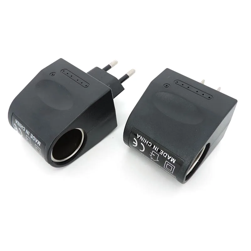 SGerste Alimentatore Adattatore per Presa AC a DC accendisigari 110 V-240 V a 12 V 5 a Auto Alimentatore Caricabatterie convertitore