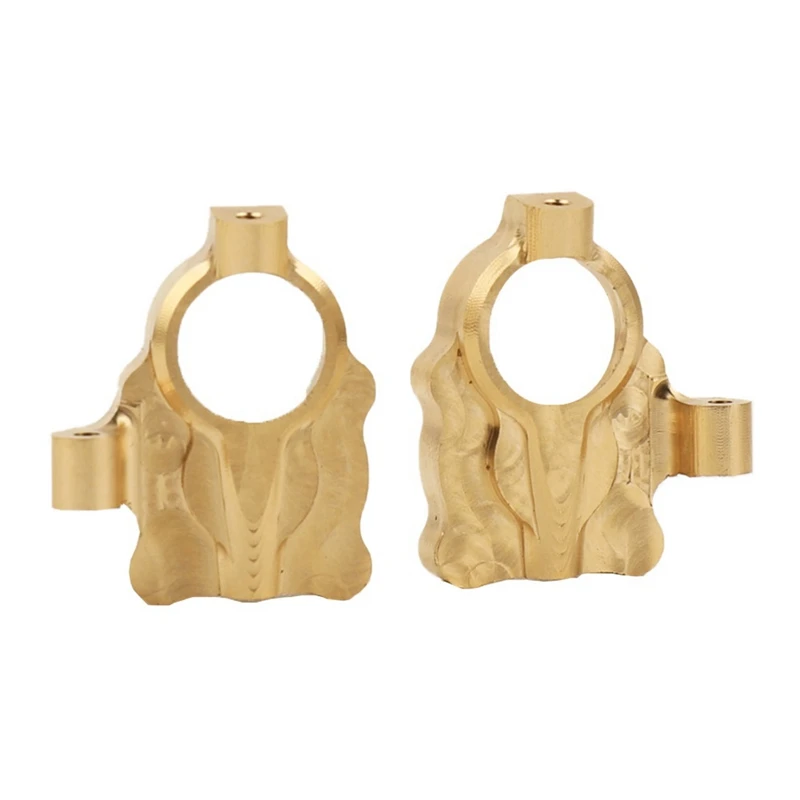 Full Brass RC Car Upgrade Kit For FMS FCX24 1/24 Scale - Portal Housing & Steering Components