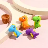 3Pcs/Lot Kawaii Cartoon Dinosaur Pencil Erasers 3D Creative Eraser Rubber for Kids Children Student School Stationery Wholesale 1