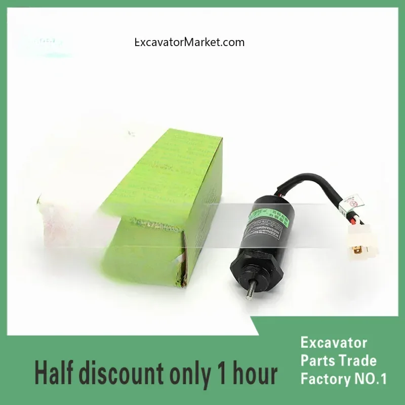 

Аксессуары для экскаватора для Hitachi ZX55/65/70 Keith, Соленоидный клапан с выключателем пламени, сталь, искусственный двигатель Isuzu 4LE2