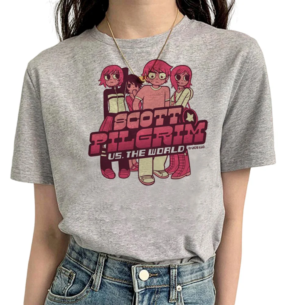 Scott Pilgrim T Shirt Donna Y2K Top Donna Y2K Streetwear Abbigliamento