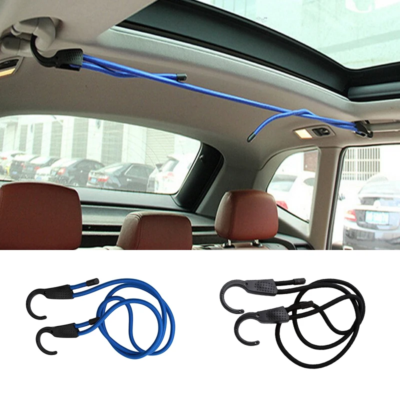 Car Luggage Rope Luggage Securing Rope Clothesline Outdoor Wagon Indoor Clothesline Auto Accessories Tool luggage strap elastic binding rope