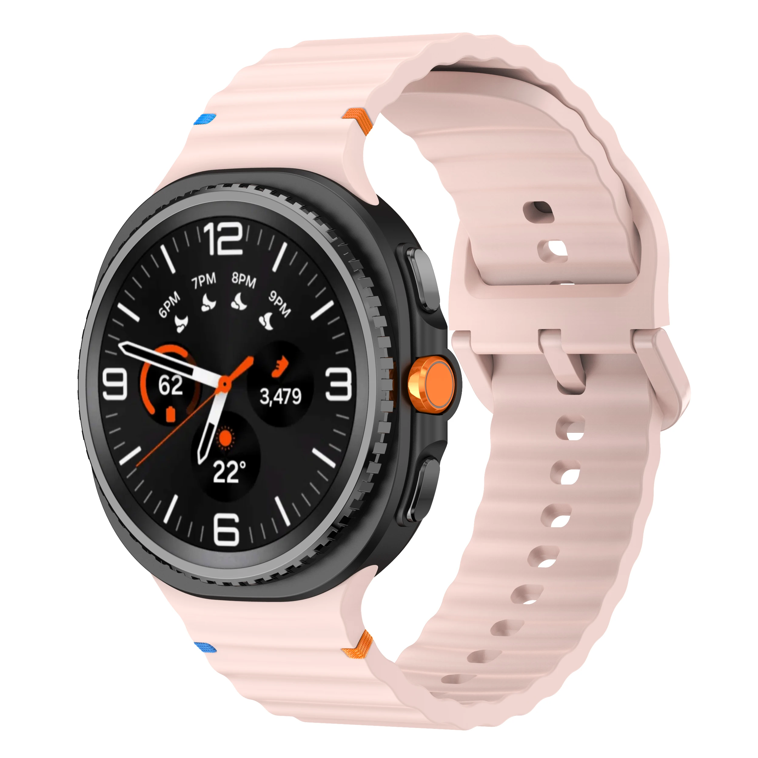 Silicone Smartwatch Band - Premium Rubber Bracelet for Galaxy Watch 8 Classic