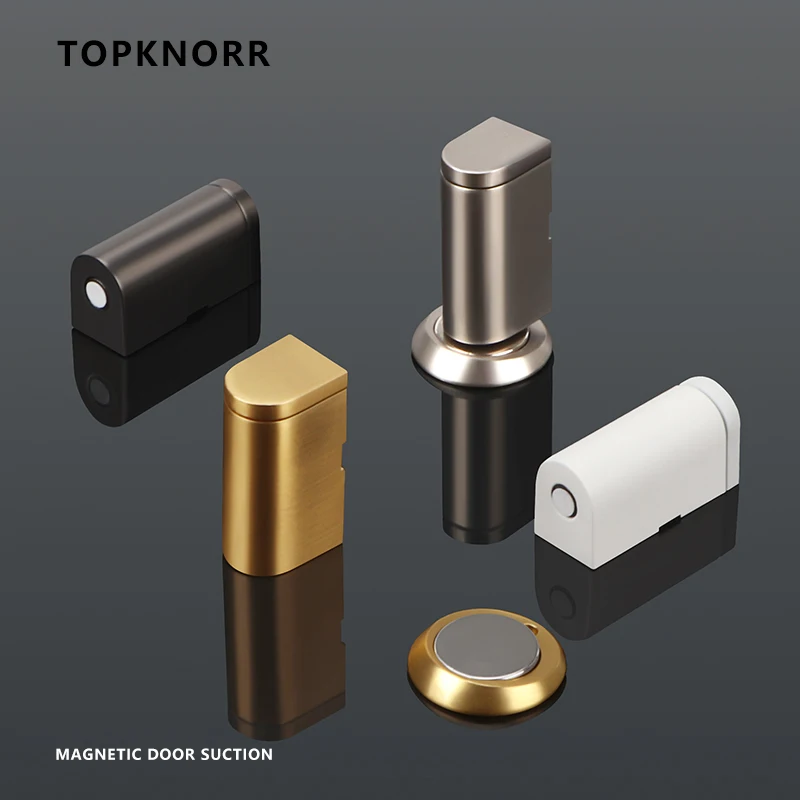 Punch-free Door Suction Anti-collision Home Door Bedroom Stop Touch Resistance Strong Magnetic Suction