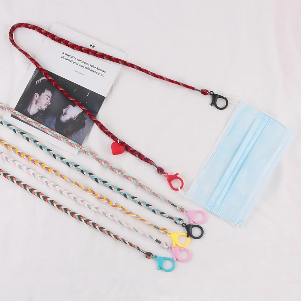 

Mask Cord Holders Sunglasses Cords Neck Straps Face Mask Necklace Glasses Clips Eyeglass Lanyard Reading Glasses Chain